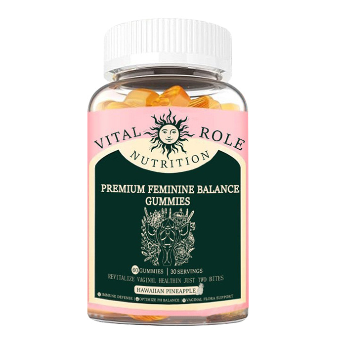 Women’s Hormone Balance Gummies Vital Role Premium Feminine Balance Gummies For Women Hormone Regulation Body Care Wellness Support 60 Gummies