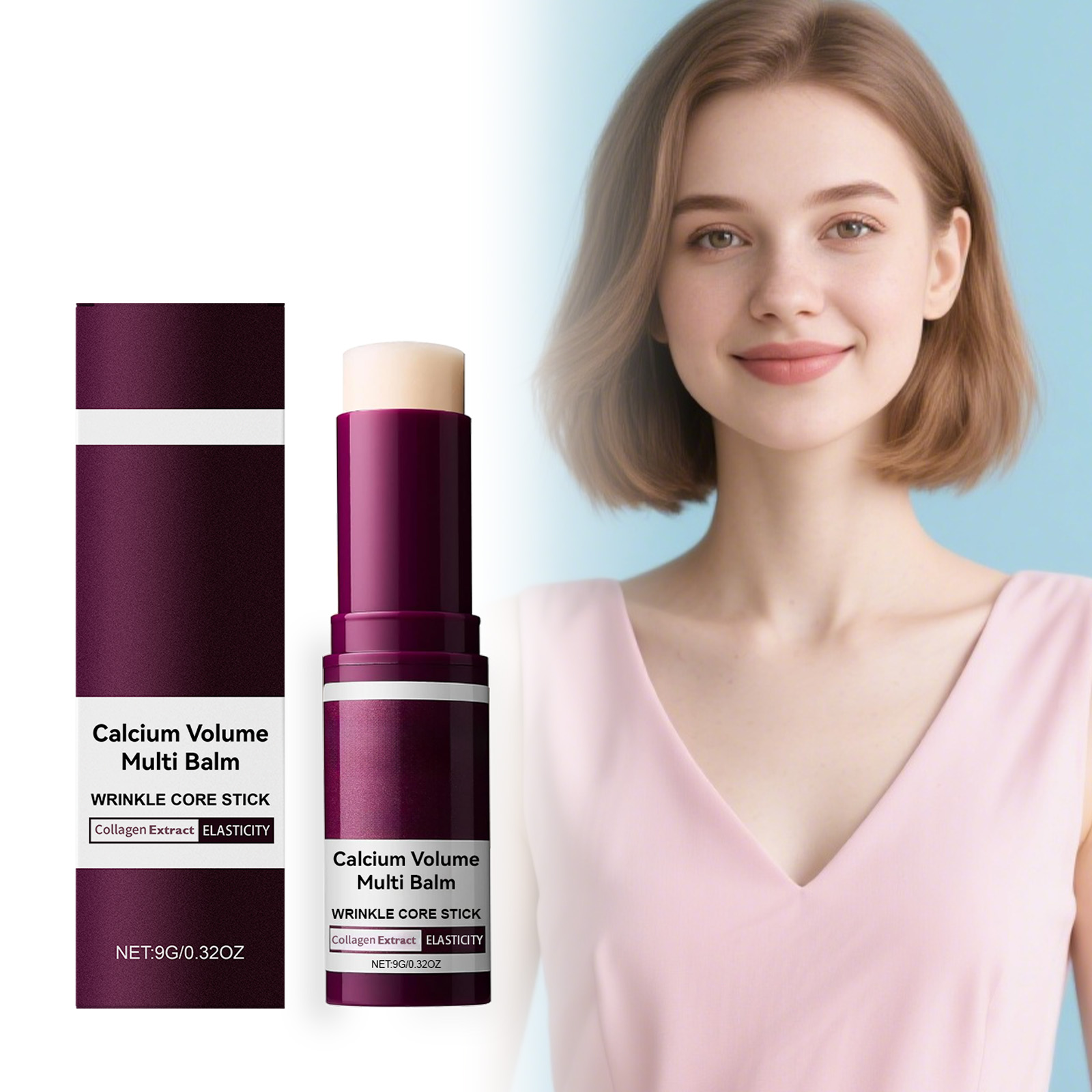 Moisturizing Skincare Stick Deep Hydrating Skin Smooth Texture Bright Nourish Dry Skin Care Stick Pre Makeup Applicable