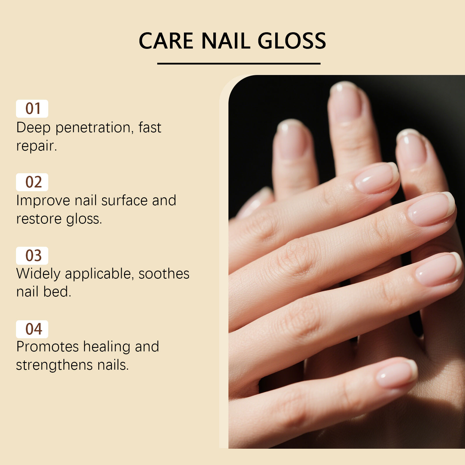 Nourishing Nail Care Oil Mild Ingredient Moisturizing Glossy Hand Foot Nail Smooth Nail Surface Care Essence Liquid