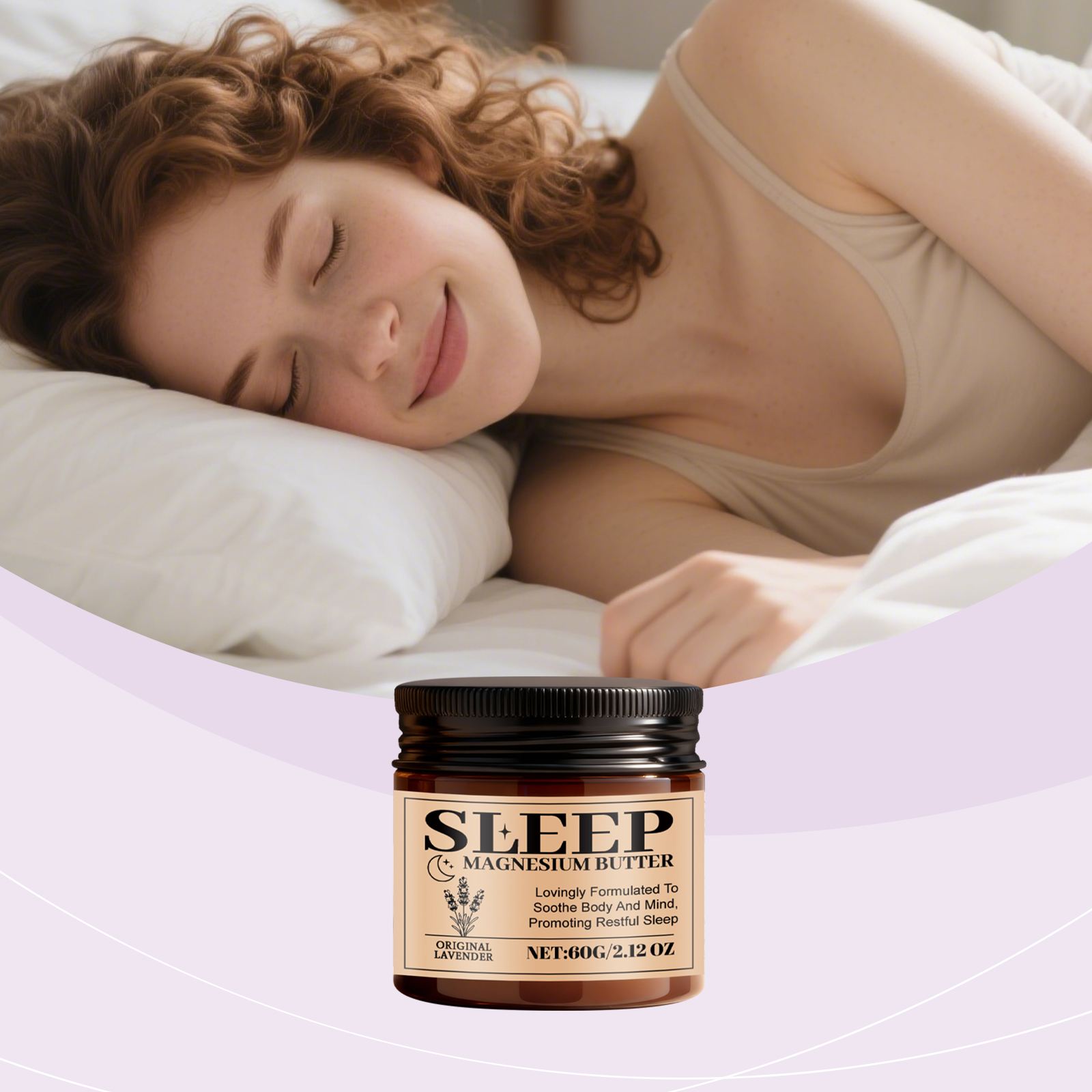 Magnesium Skin Cream Mild Vital Smooth Cozy Relax Night Sleep Daily Massage Care