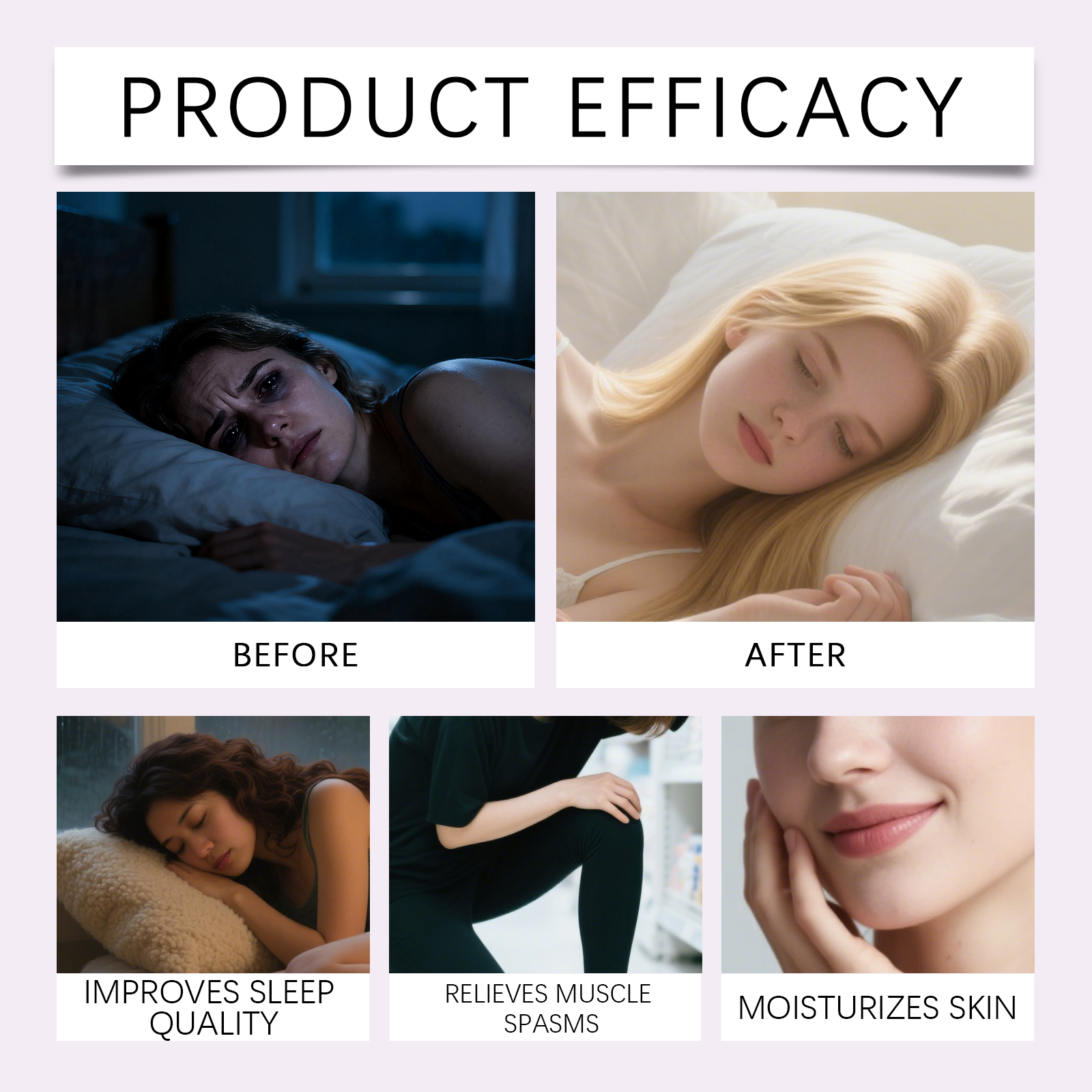 Magnesium Skin Cream Mild Vital Smooth Cozy Relax Night Sleep Daily Massage Care