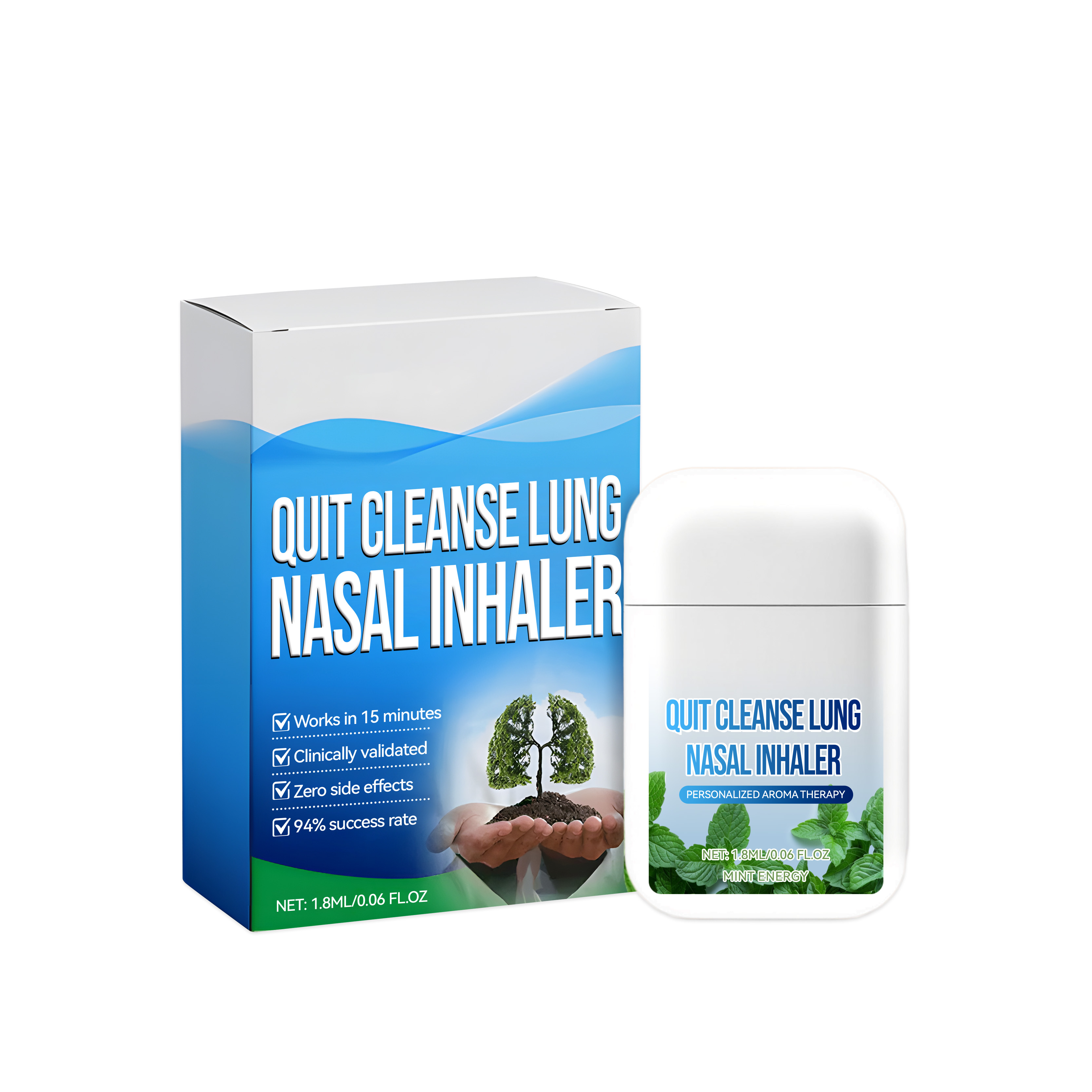 Mint Nasal Inhaler Mild Care Nourish Body Soft Refreshing Portable Daily Fresh Nursing Tool