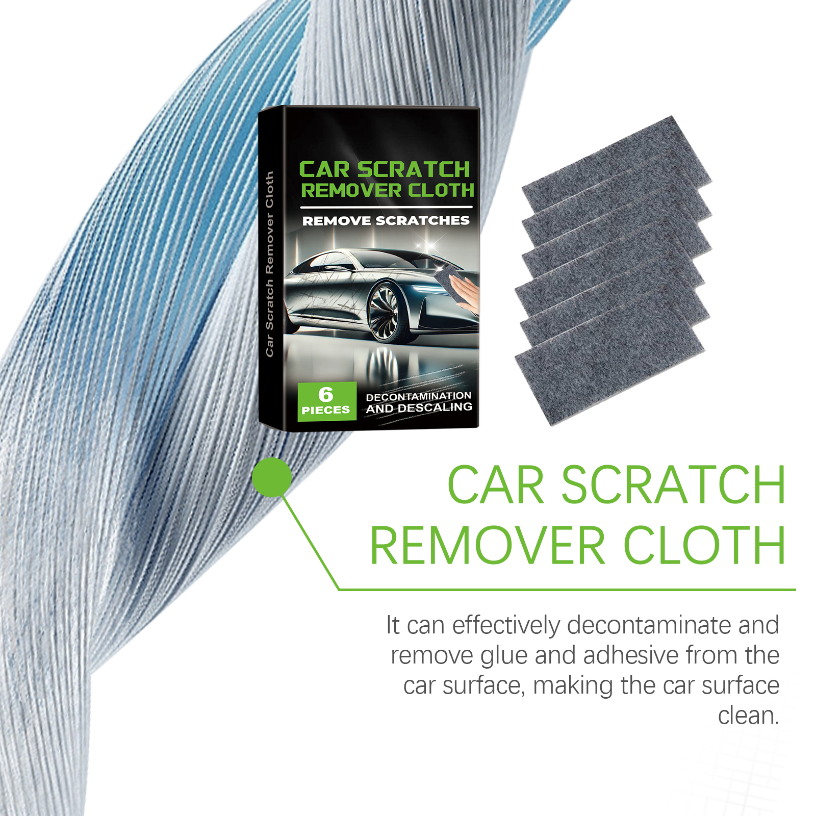 Car Scratch Repair Polishing Cloth Paint Surface Scuff Renew Gloss Maintenance Daily Convenient Polishing Care
