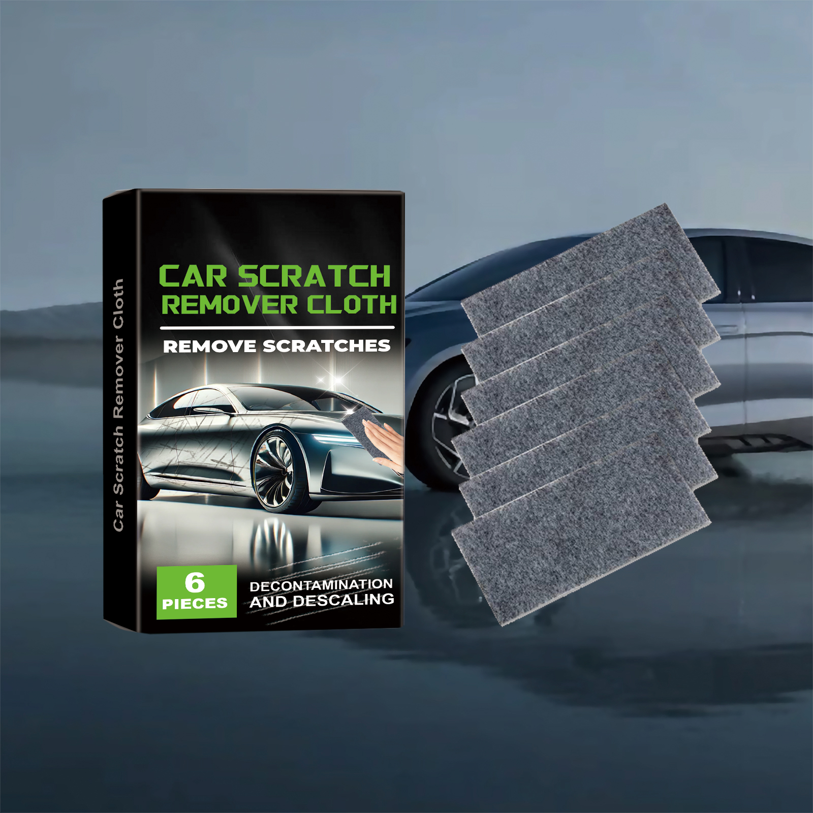 Car Scratch Repair Polishing Cloth Paint Surface Scuff Renew Gloss Maintenance Daily Convenient Polishing Care