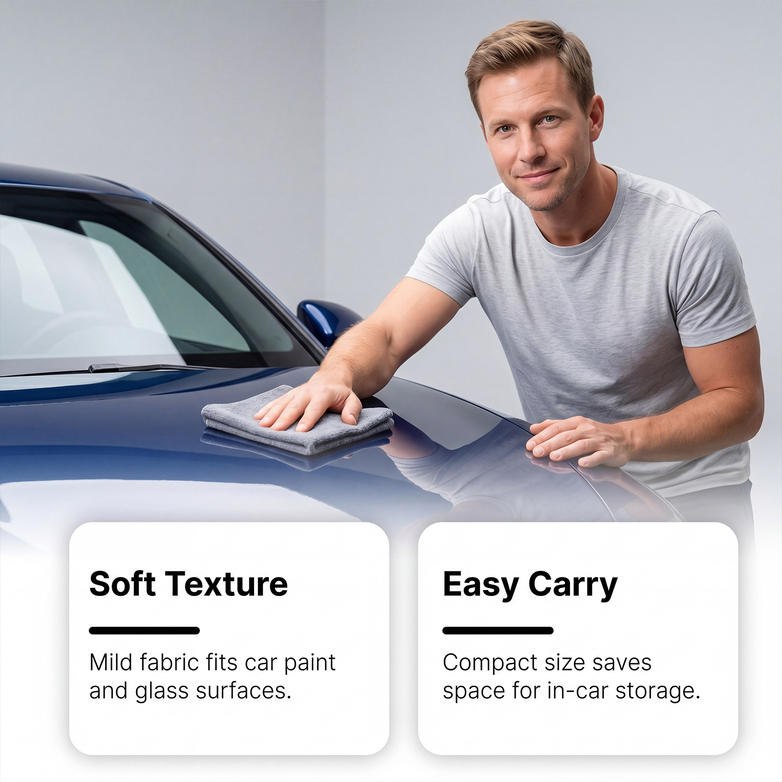 Car Scratch Repair Polishing Cloth Paint Surface Scuff Renew Gloss Maintenance Daily Convenient Polishing Care