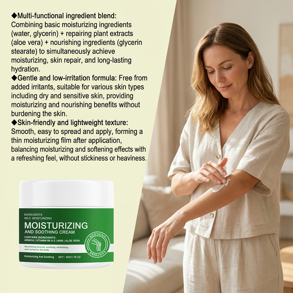Body Care Cream Gentle Moisturizing Hydrating Joint Softening Skin Daily External Smearing Nursing Lotion