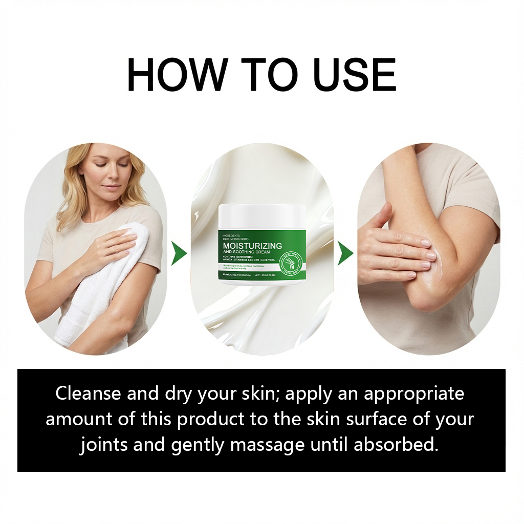 Body Care Cream Gentle Moisturizing Hydrating Joint Softening Skin Daily External Smearing Nursing Lotion
