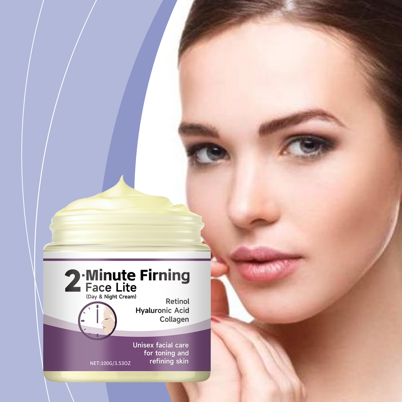 Collagen Care Cream Mild Hydrating Moisturizing Facial Tender Smoothing Skin Care Lotion