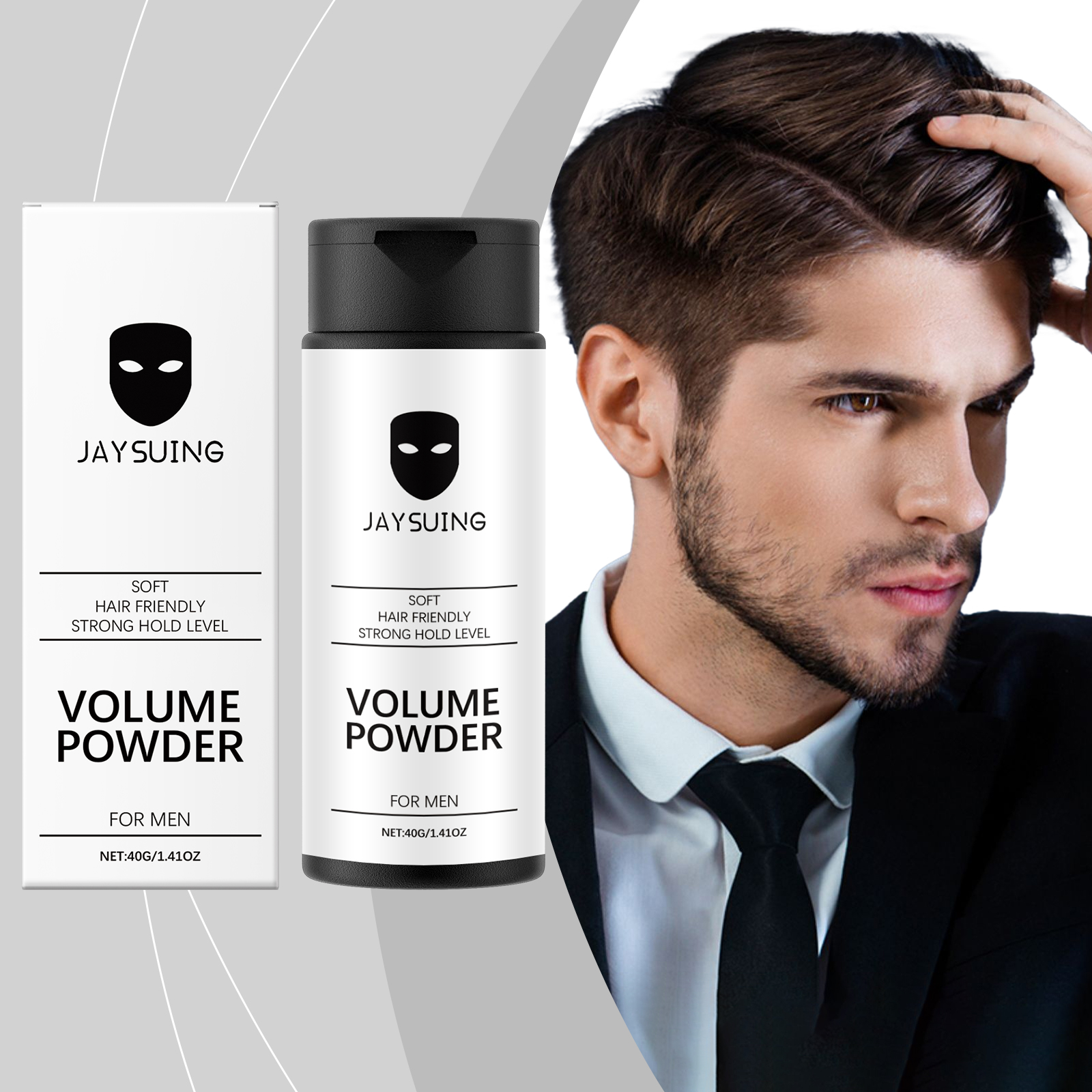 Hair Styling Powder Natural Fresh Fluffy Voluminous Oil Control Hair Care Portable Styling Powder