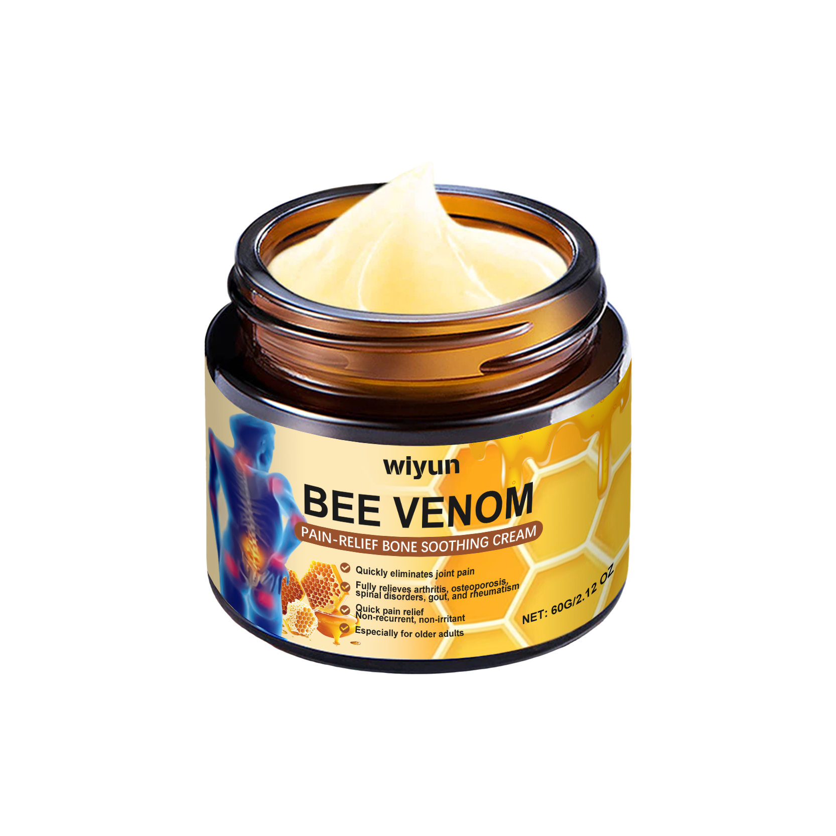Joint Soothing Cream Body Care For Joint Knee Discomfort External Apply Massage Relief