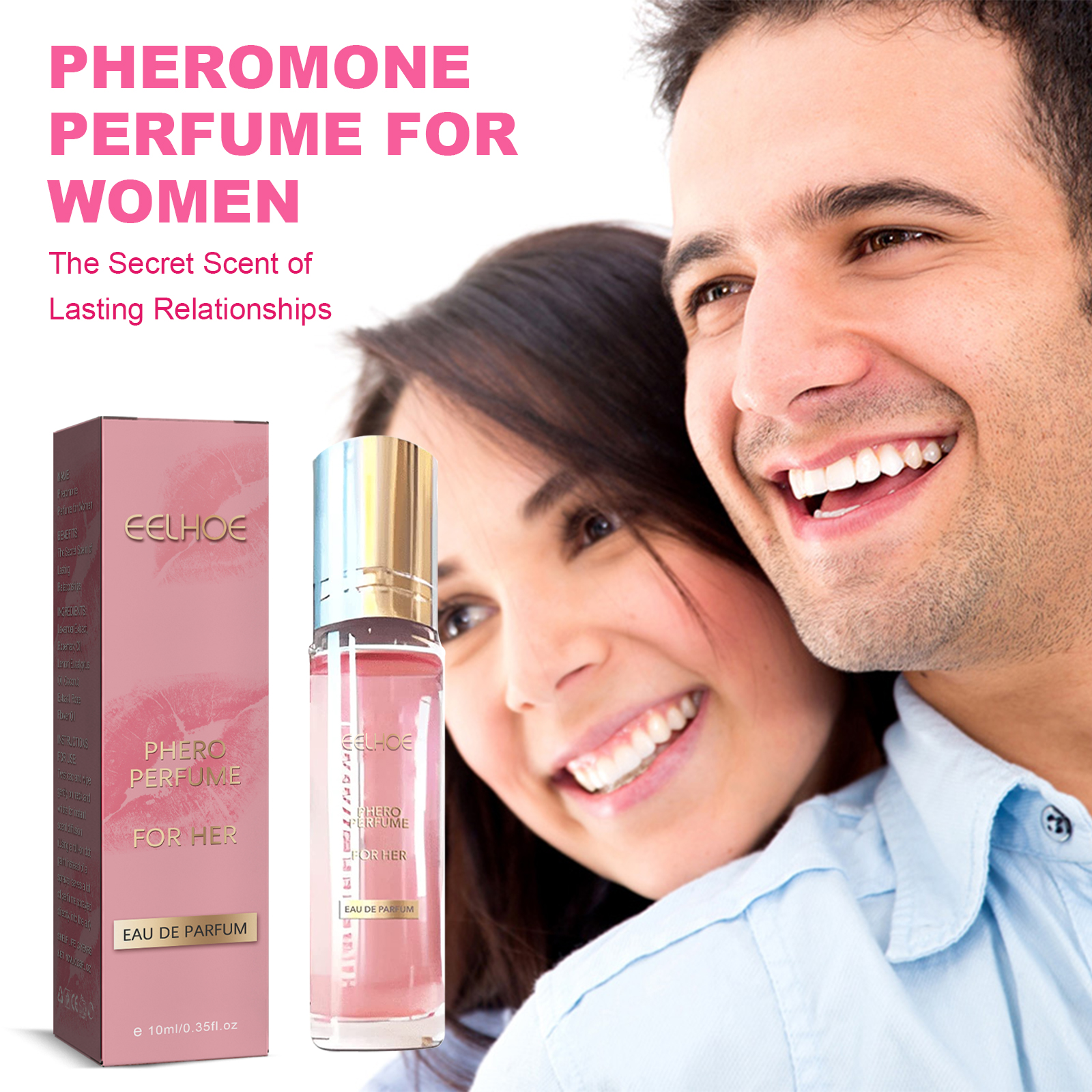 Women Roll On Perfume Natural Floral Light Fresh Long Lasting Scent Daily Wear 10ml