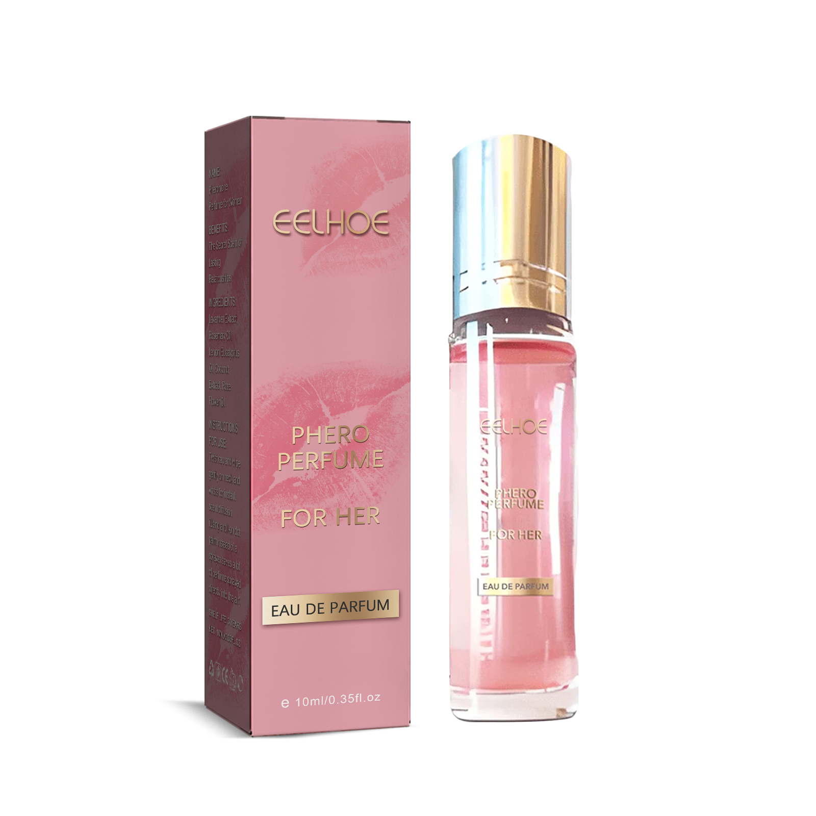 Women Roll On Perfume Natural Floral Light Fresh Long Lasting Scent Daily Wear 10ml