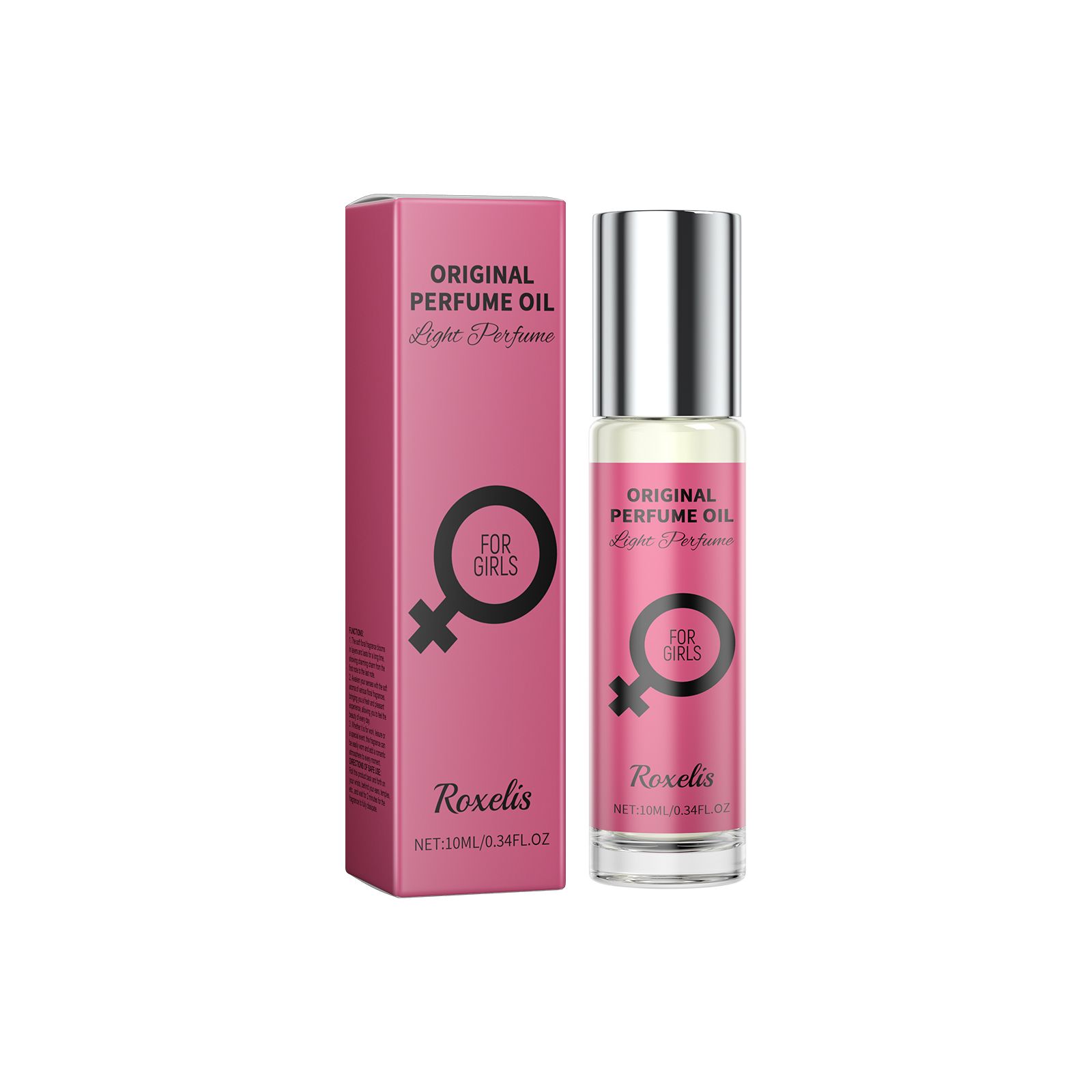 Women Floral Roll On Perfume Jasmine Fresh Long Lasting Portable For Daily Wear And Dates