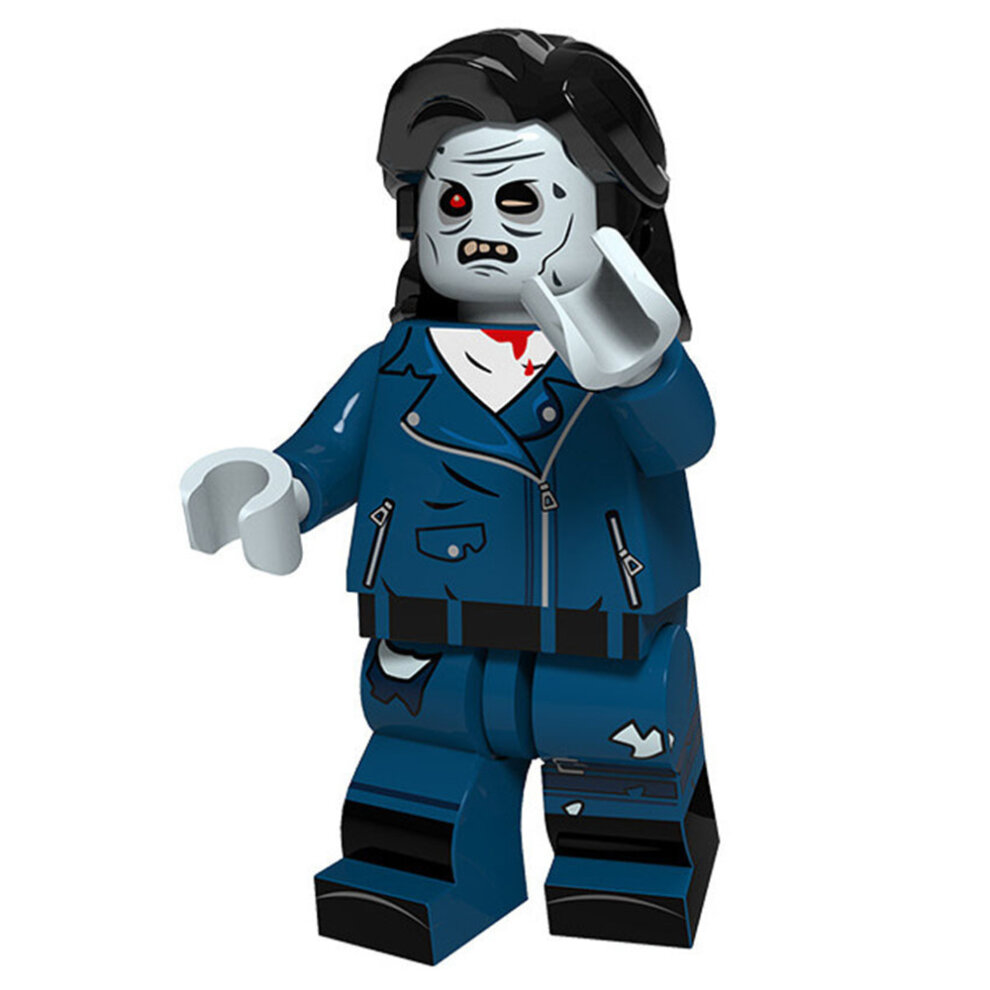 16PCS Halloween Vampire Witch Pumpkin Man Lego Man