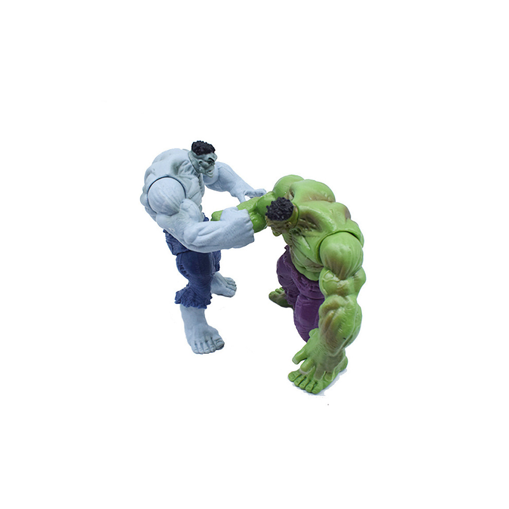 4 pcs The Incredible Avengers Hulk Green Red Action Figure Toys