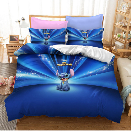 Lilo Stitch Bedding Single Double Duvet Cover Set