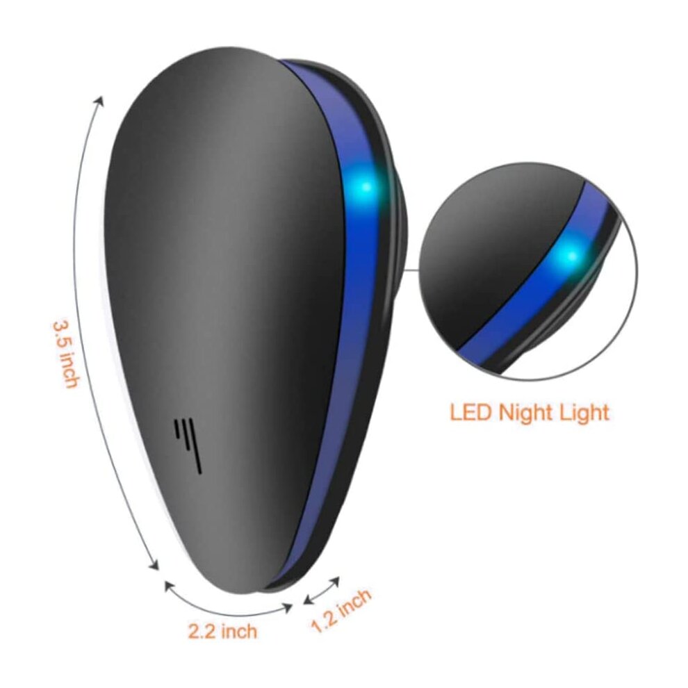 QENETY Ultrasonic Pest Repeller Plug in, Pest Repeller Deterrent Insect Repellent for Mi