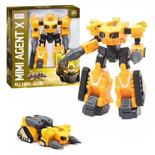 5 Styles Miniforce X Lucybot Lucy Bot Ranger Transformer Machine Car Robot Toy Christmas Gift