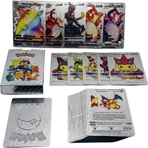 Pokemon Cards TCG GX Bundle X 55 - ULTR RARE! Silver Cards
