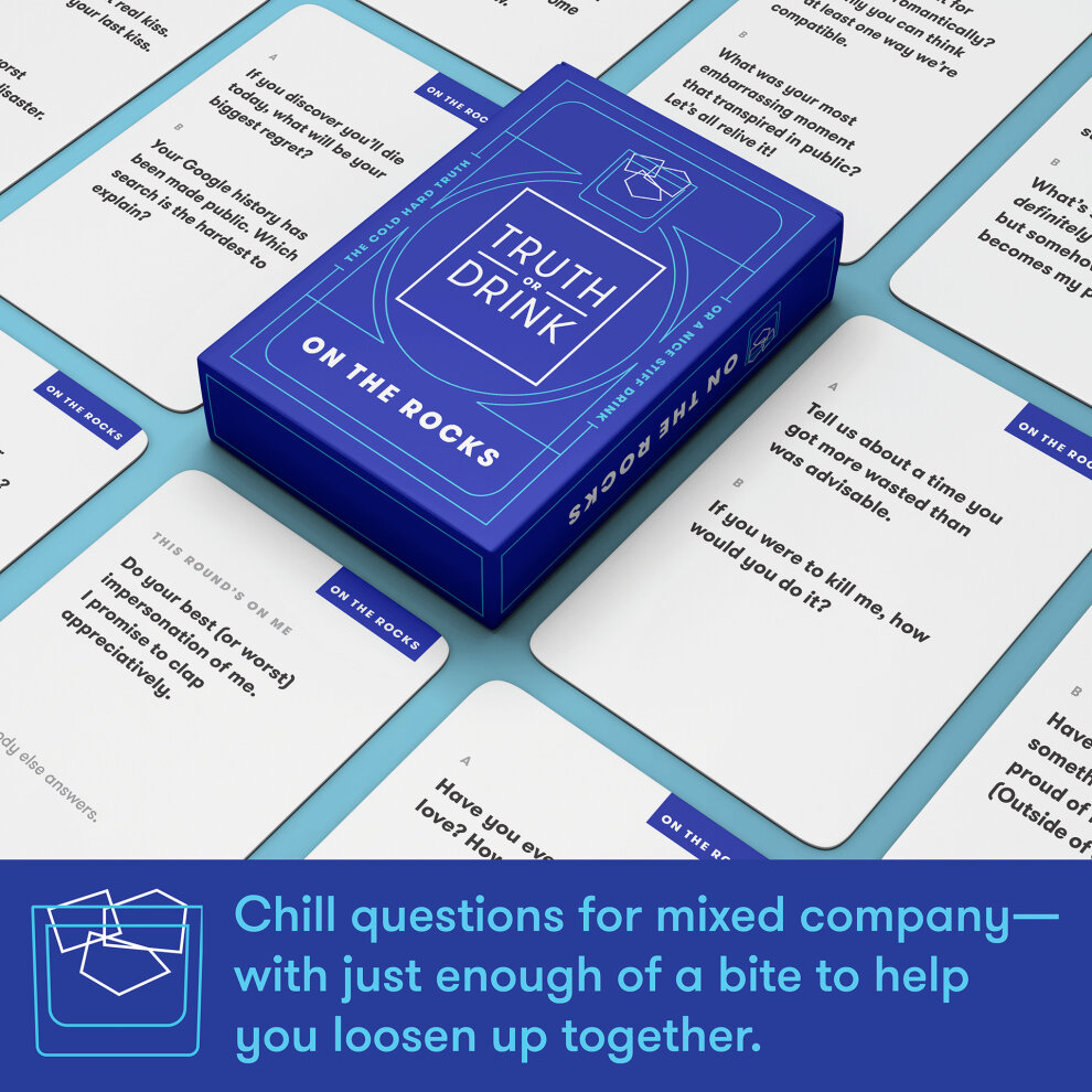 Truth or Drink - Fun Drinking Party Card Game - Dare or Shots