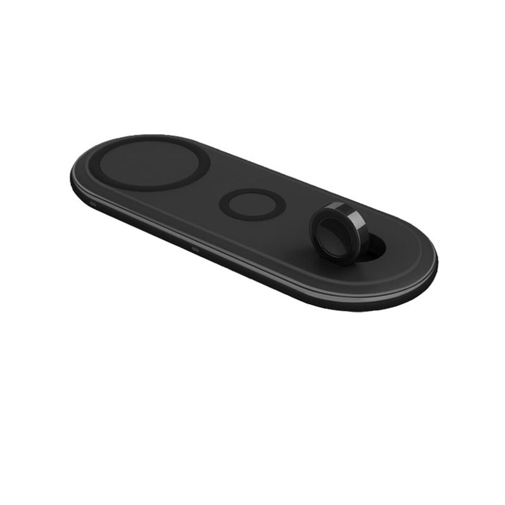 (White) Multi-function 3 in 1 Wireless Charger For Iphone