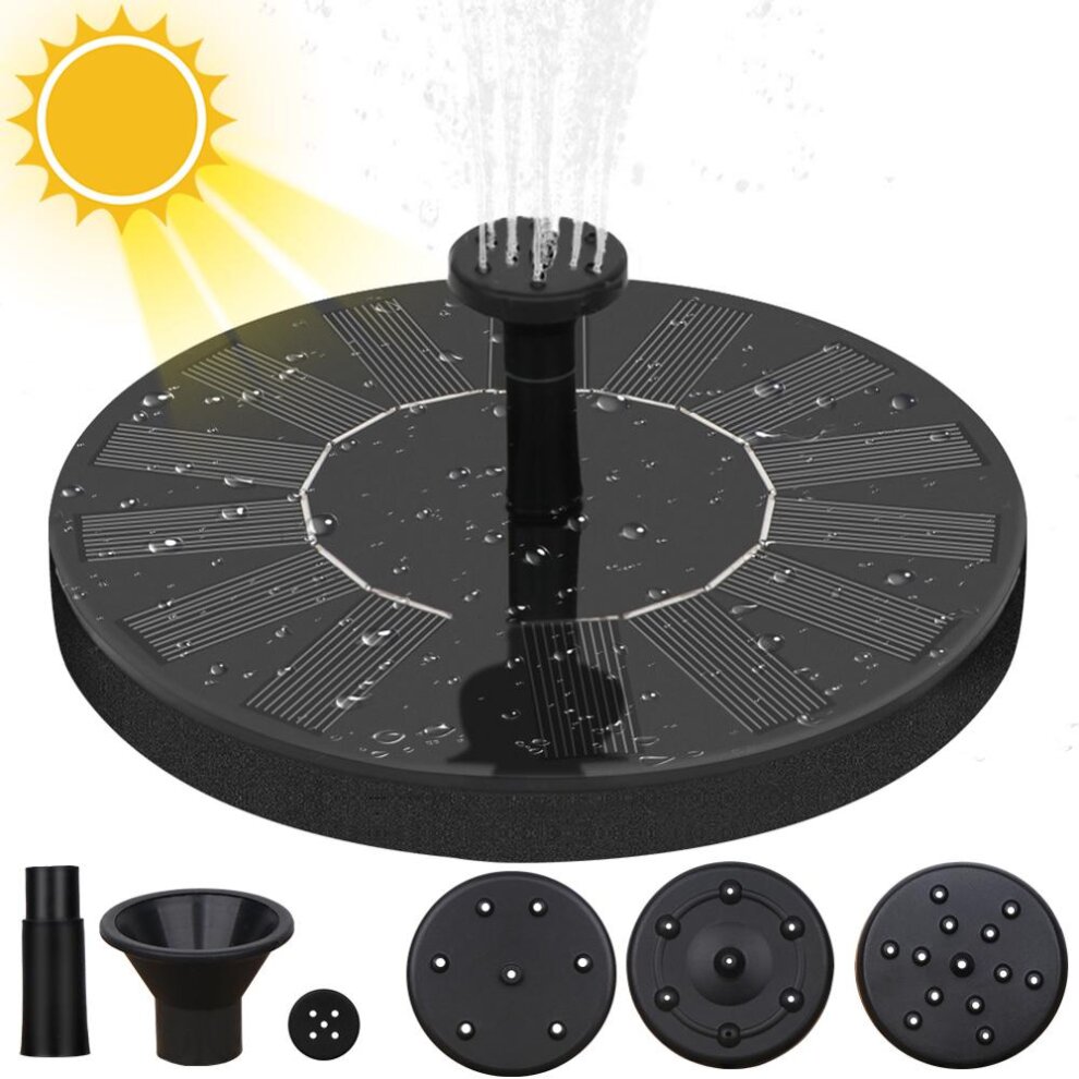Solar Powered Fountain | Solar Bird Bath Pump