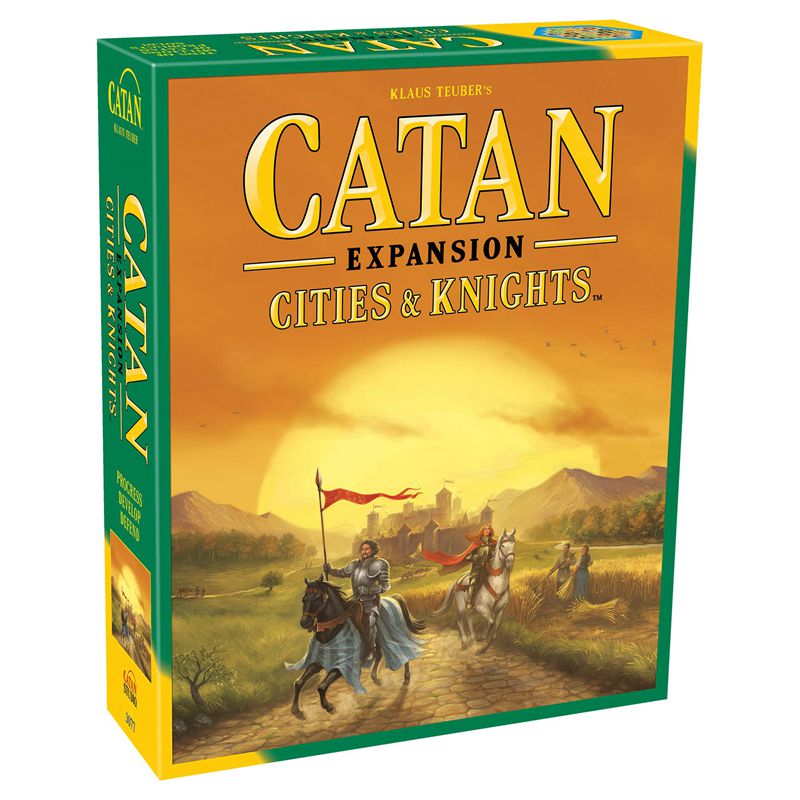 CATAN Cities and Knights Expansion Board Game for Adults and Family Adventure