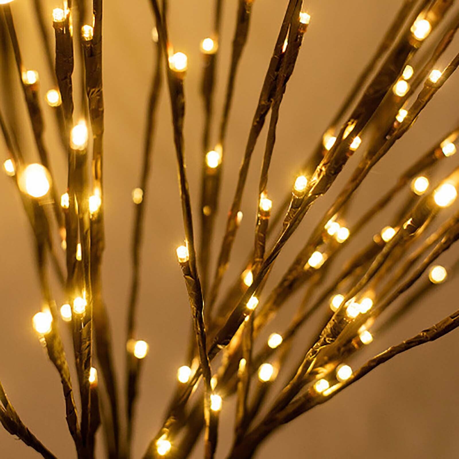 2 Pack Branch Lights Led Branches Battery Powered Decorative Lights 20 LED Lights