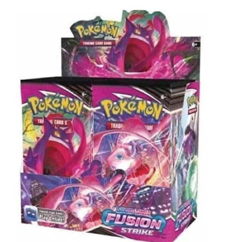 Pokémon Cards 324pcs Tcg Ultar Prism Scar Sword Shield Fusion Strike Booster Box Board Game Matching Cards Toys