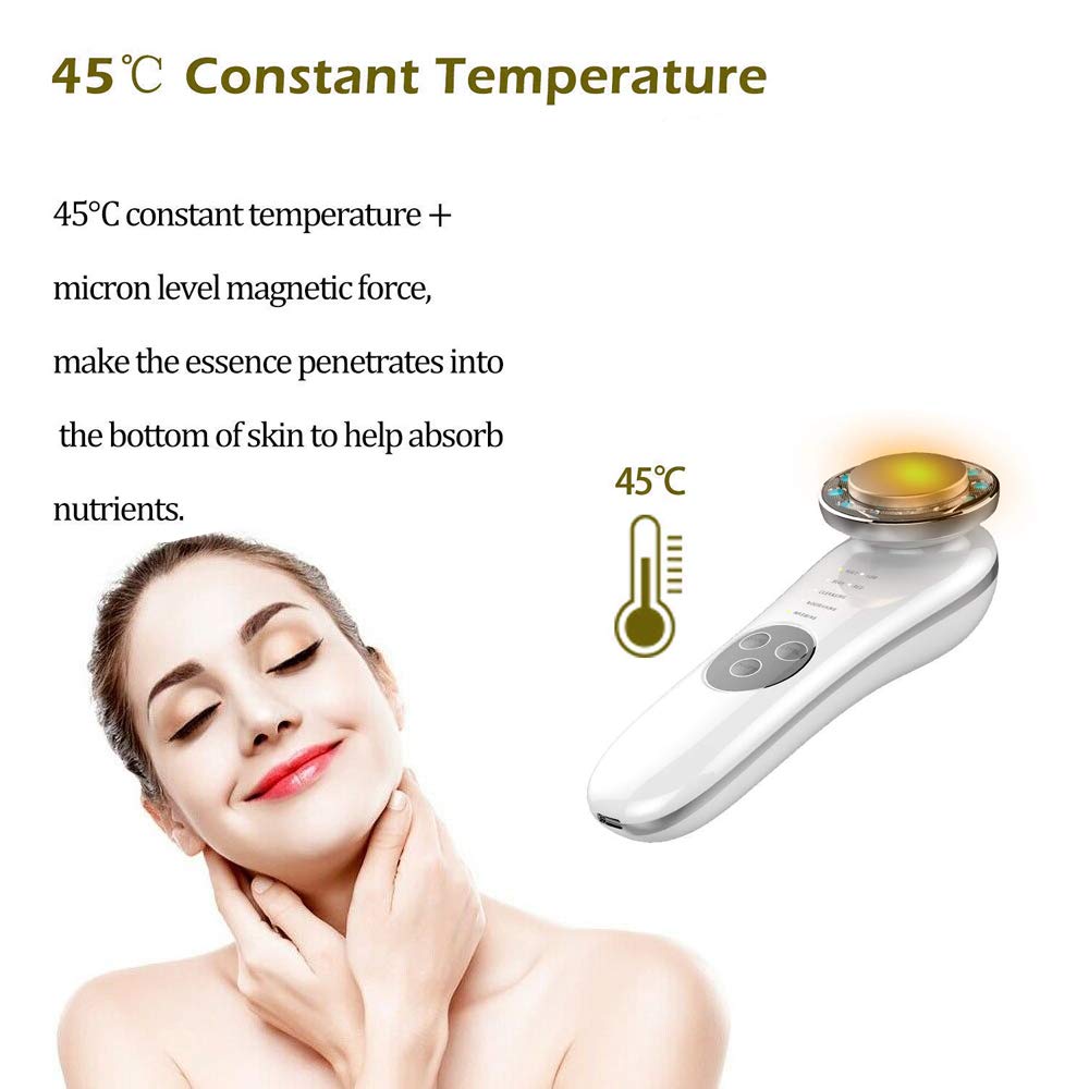 Facial Massager Face Cleaner Lifting Device Wrinkles Remover Skin Care Tools Promote Cream Absorption Lift Firm Tighten Skin