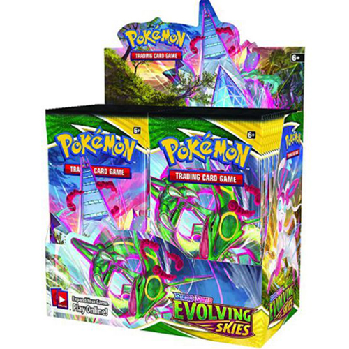 Pokémon Cards TCG 324Pcs Battle Trading Card Game Cards Toys Rare Evolving Skies Booster Box Children Gift