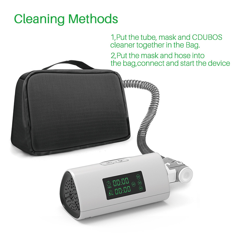 CPAP Cleaning Machine Portable CPAP Cleaner And Sanitizer with LED Display CPAP Sanitizer Disinfection Tool for Cpap Machine