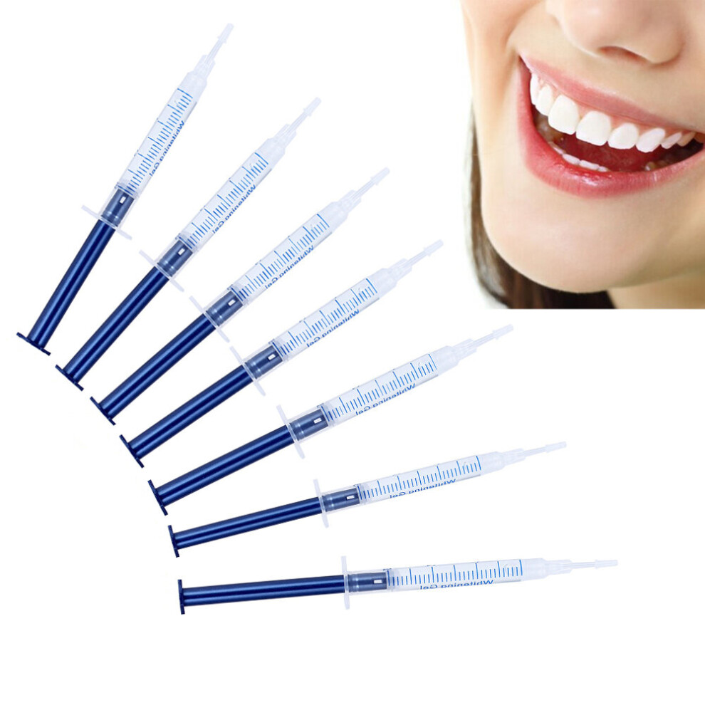 (5 pcs) Teeth Whitening 44 Percent Peroxide Dental Bleaching System Oral Gel Kit Tooth