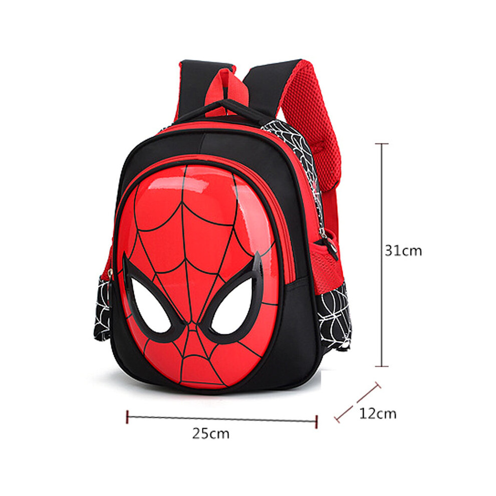 (Black) Spiderman Backpack Kids Boys Girl School Rucksack Shoulder Bag