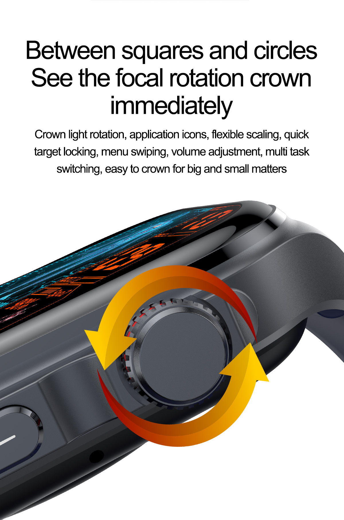 (Black Silicone) Smart Watch Uric Acid Blood Fat ECG Heart Rate Blood Pressure Blood Glucose Health Monitoring Bluetooth Smartwatch