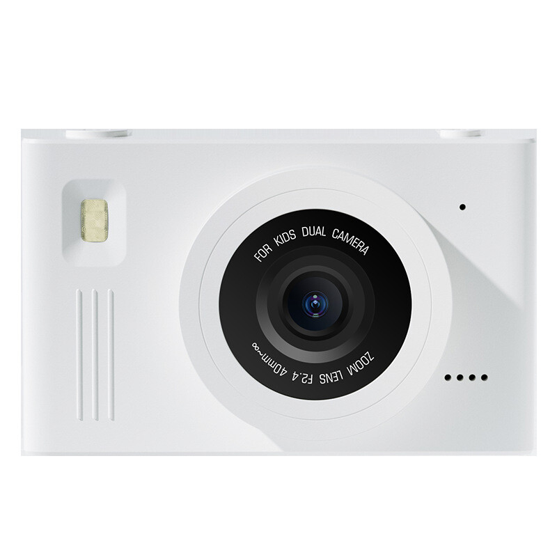 (Blue) Kids Digital Camera Campus Student Party Birthday Gift Starter Vintage CD Camera Card