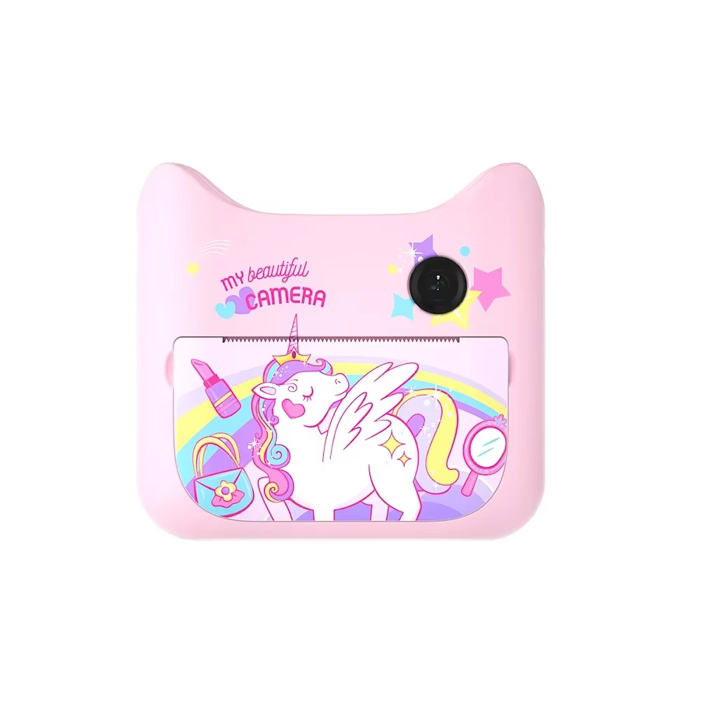 Cute Puppy Instant Print Photo Camera Toys For Kids Professional Childrens Instantane Camera Digital Video Camera With Print