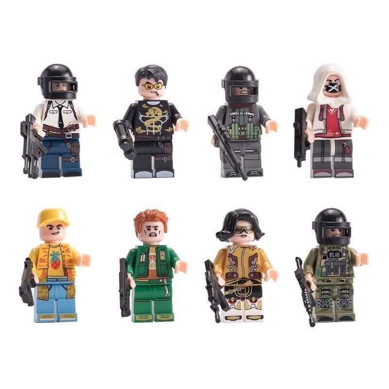 Hot City Action Mini Figures Building Block Engineer Vacation Scene Bricks Toys Gifts for Kids