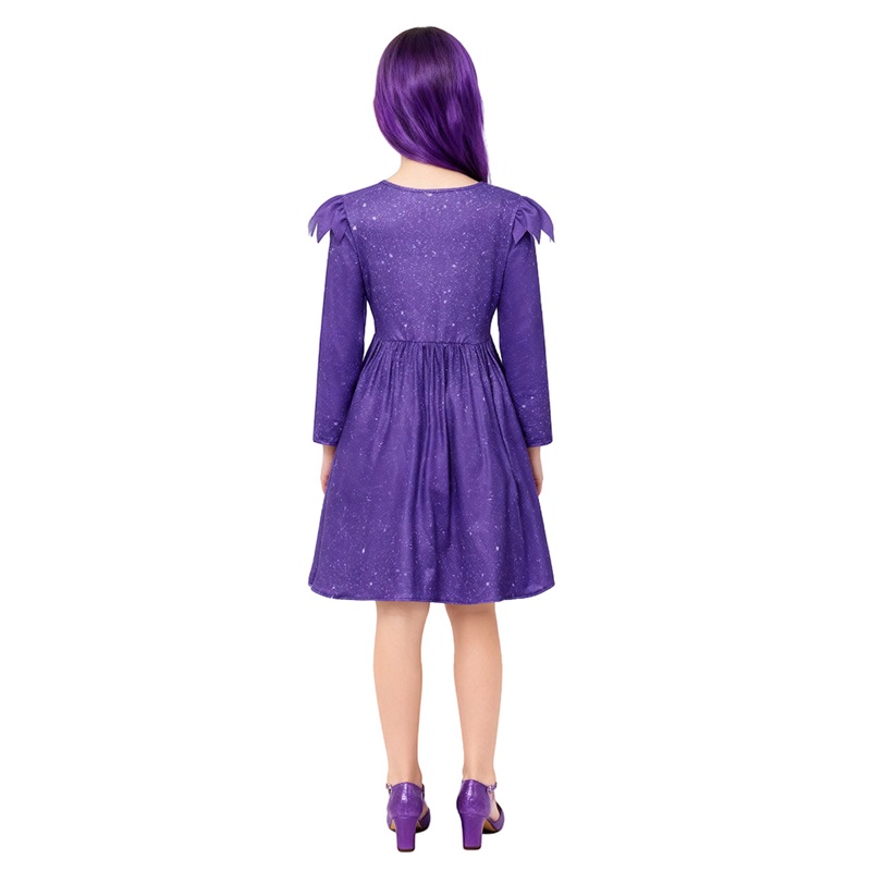 (110CM) Cute Little Witch Dress Vampiress Nana Cosplay Outfit for Halloween Trick or Treat Roleplay Girl