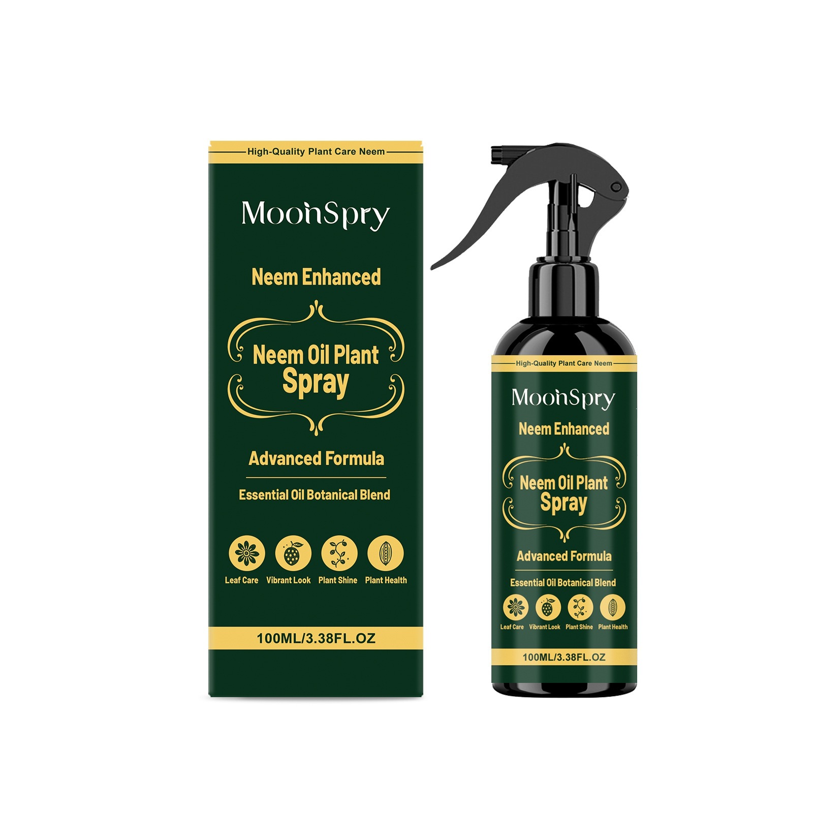 Neem Oil Plant Spray Gentle Nourishing Portable Care for Daily Home Use Natural