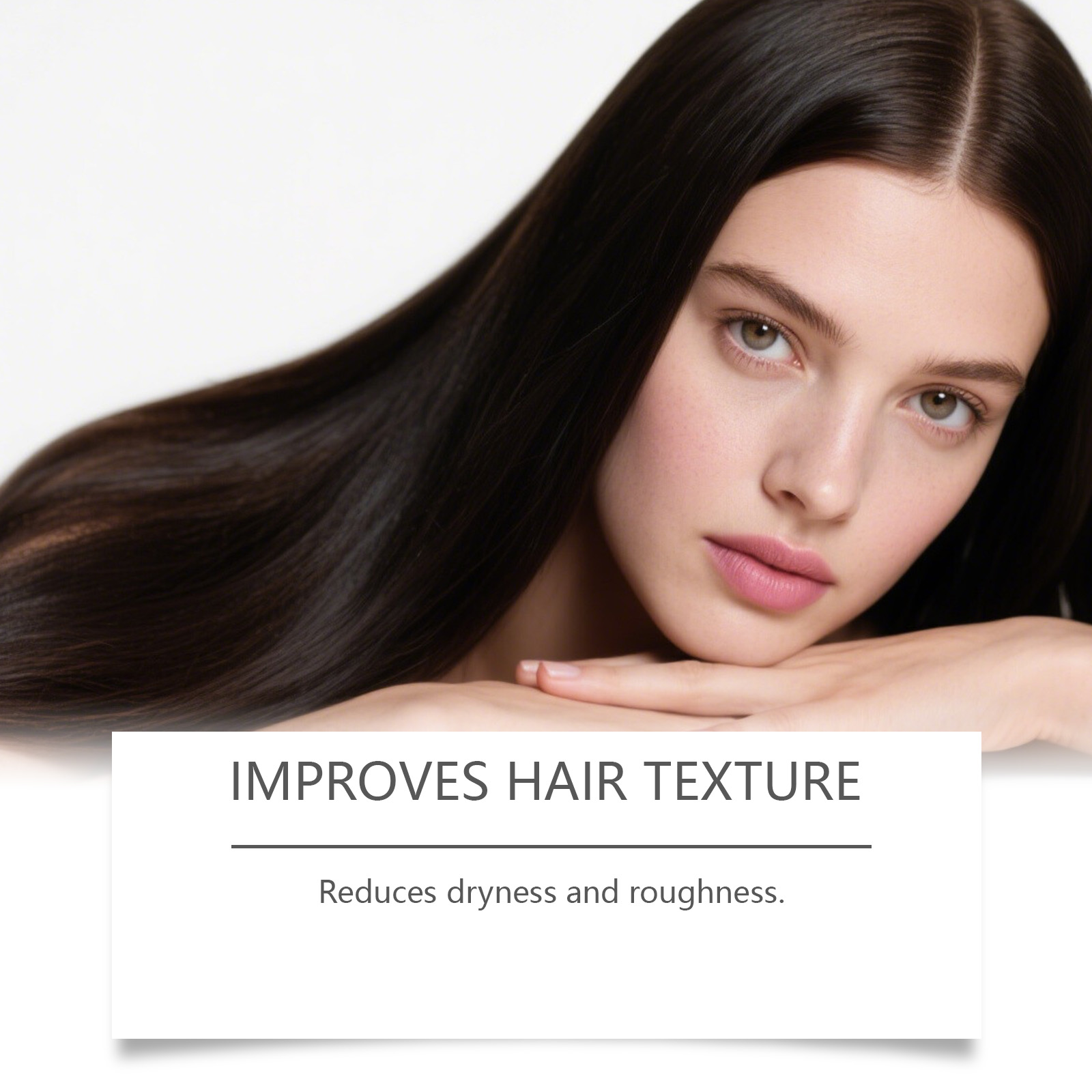 Hair Smoothing Conditioning Cream Daily Nourishing Gentle Care Silky Glossy Light Frizzy Hair Strands Tresses