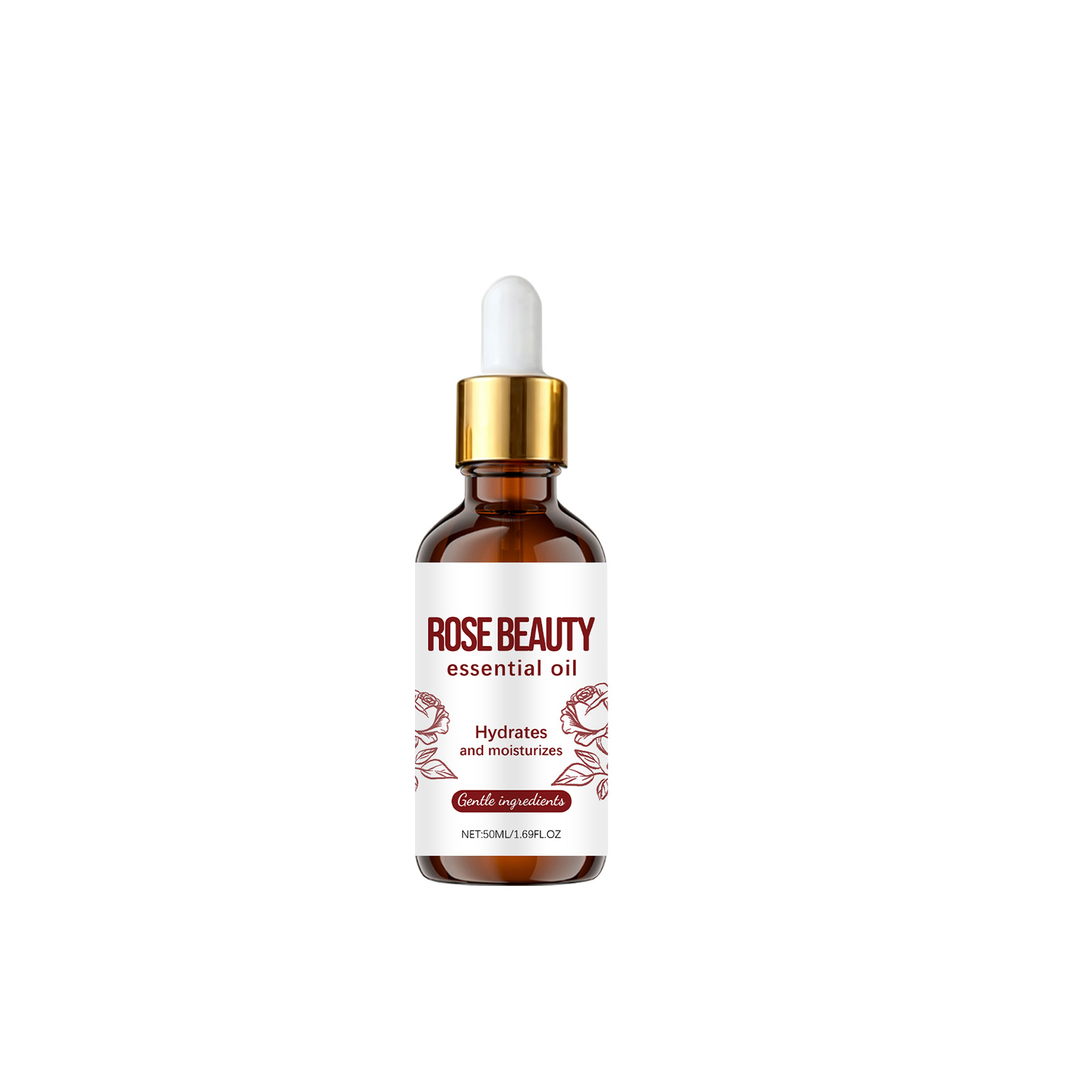 Rose Nourishing Essential Oil Moisturizing Silky Refreshing Brightening Softening Mild Hydrating Daily Skin Care