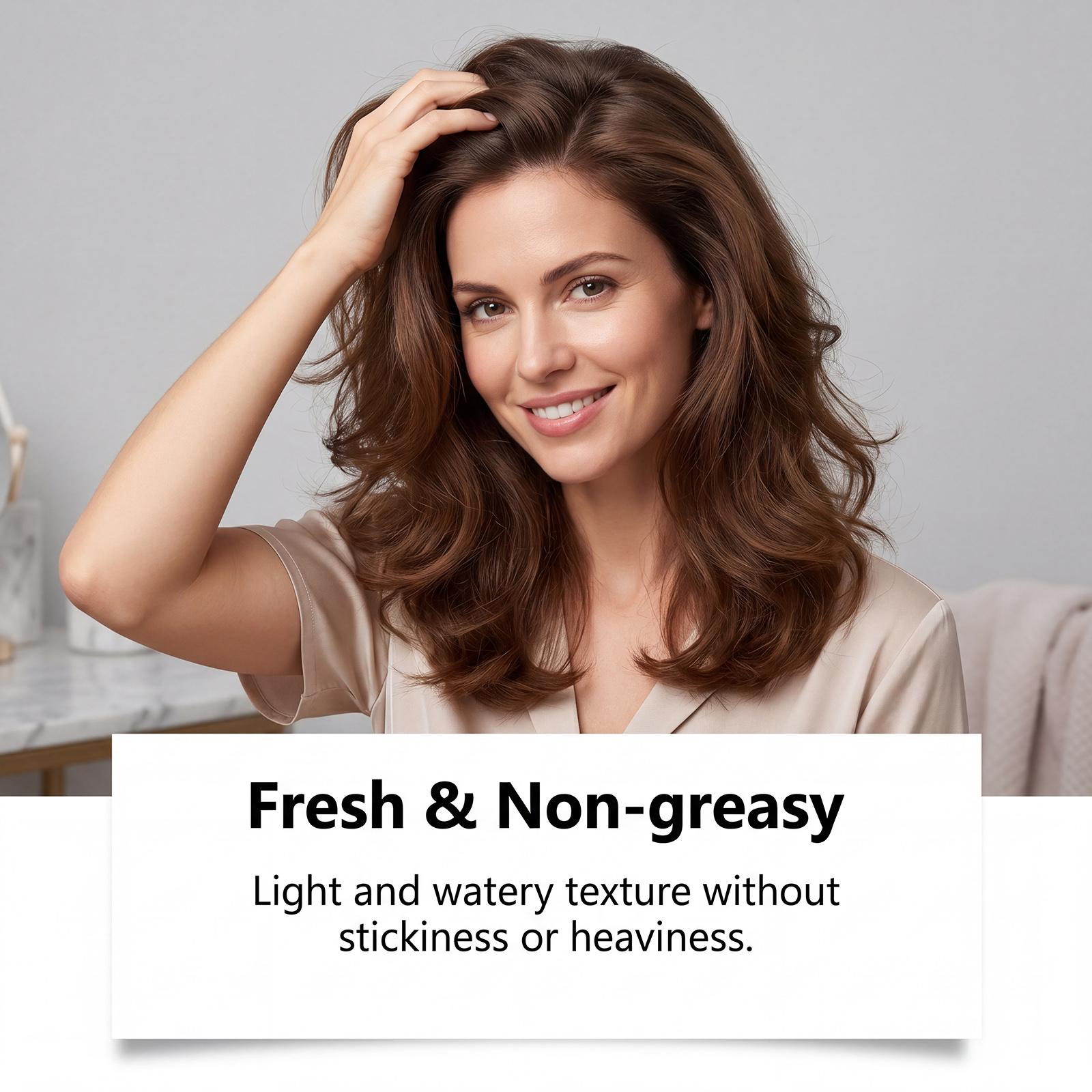 Hair Care Roller Essence Refriable Texture Quick Absorption By Massage Reduce Frizz Daily Scalp Maintenance