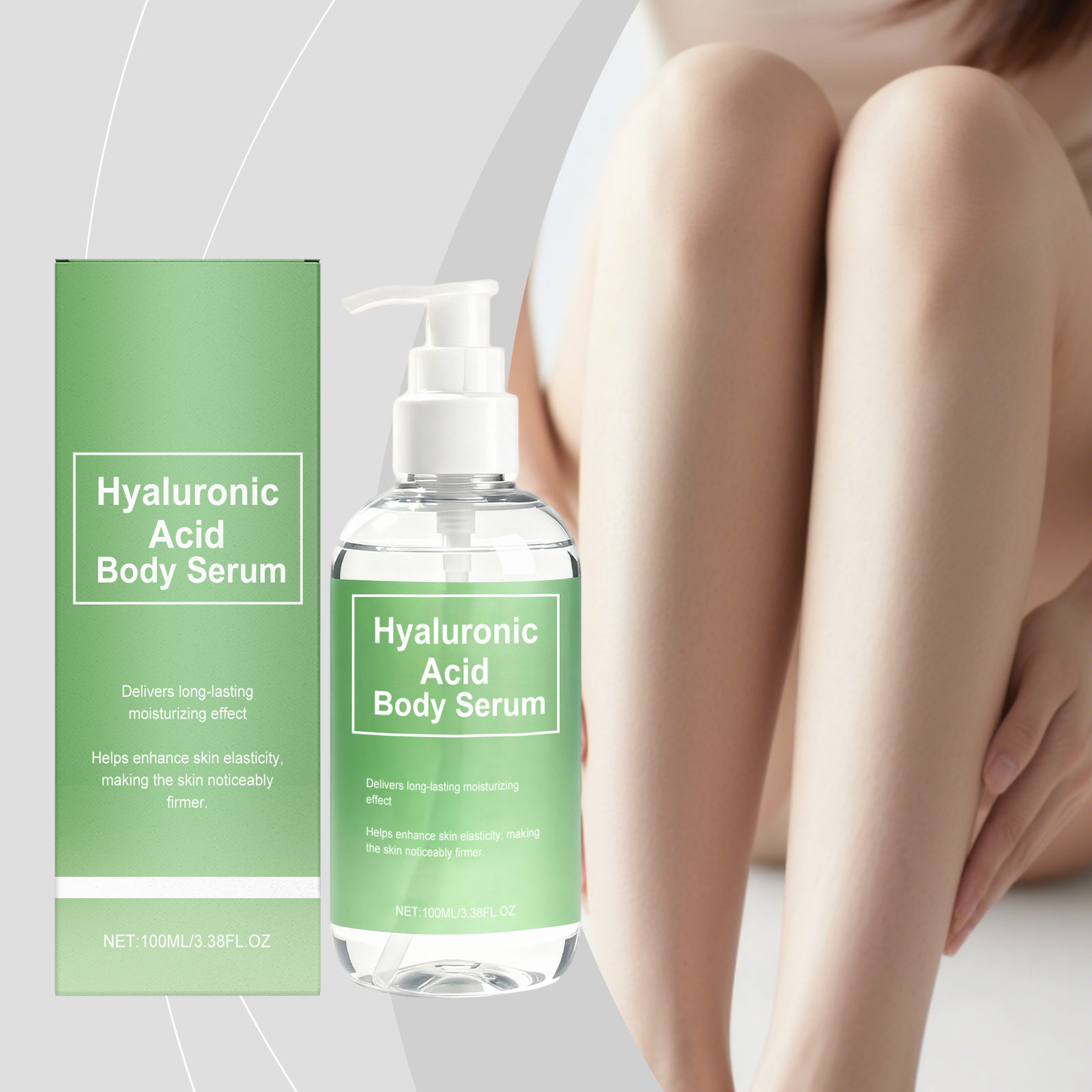 Body Moisturizing Essence Liquid Mild Rich Nourishing Tender Hydrated Smooth Elastic Daily Skin Coating Care