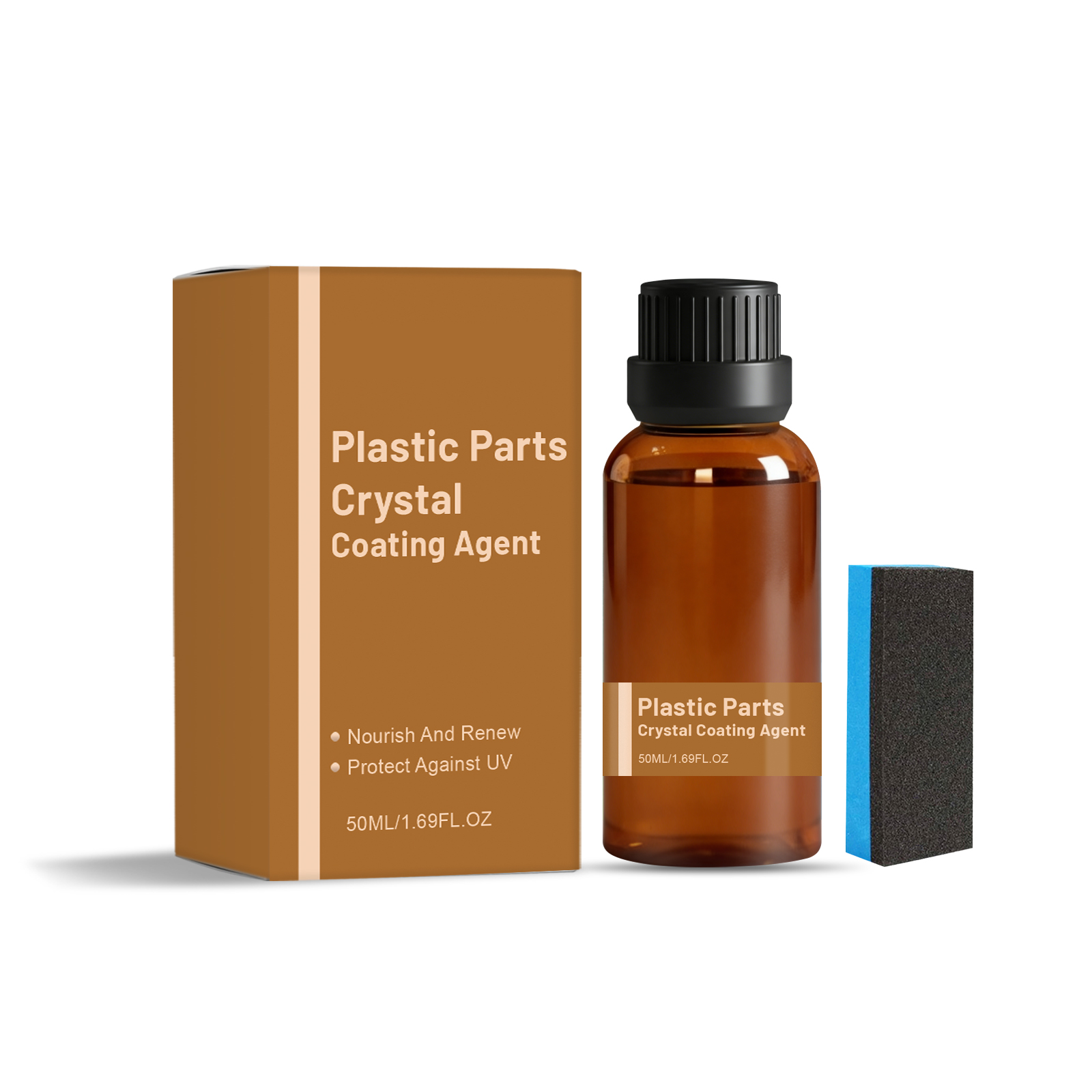 Car Plastic Care Agent Clean Remove Stains Bright Renew Wipe Film Protect Interior Plastic Surface Material