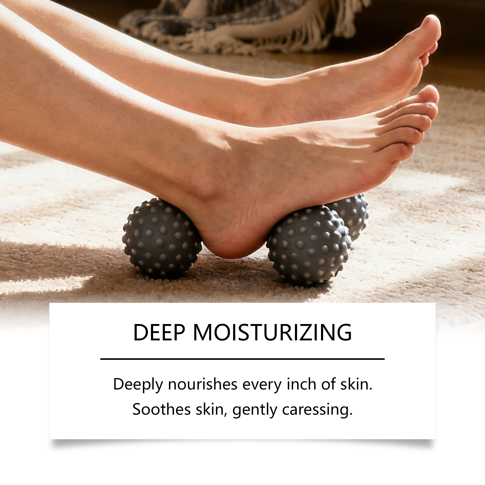 Foot Protection Balm Daily Moisturizing Hydrating Refreshing Comfortable Portable Massage Skin Care For Feet