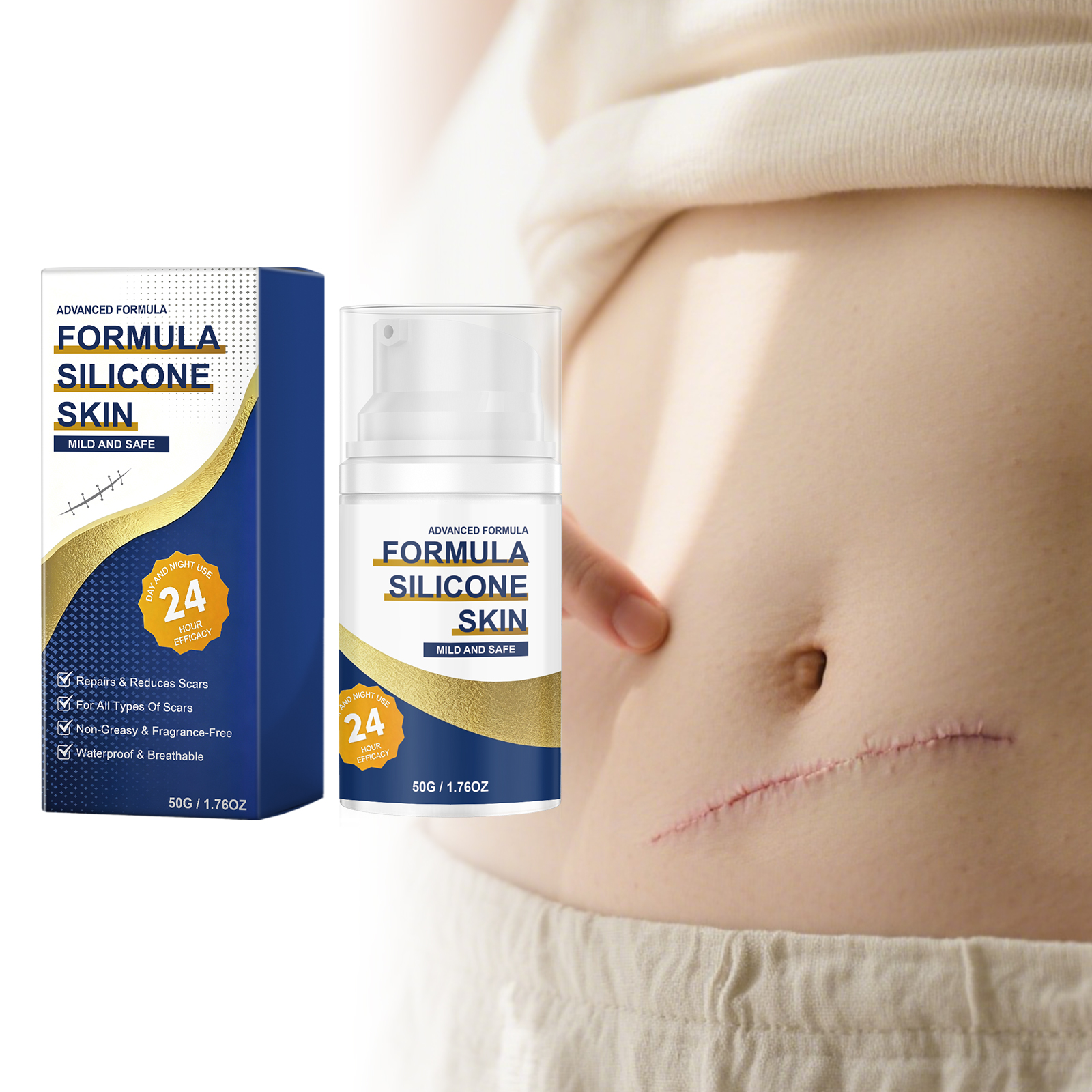 Skin Brightening Gel Mild Formula Lightweight Fast Absorbing Soft Moist Smooth Daily Skin Care