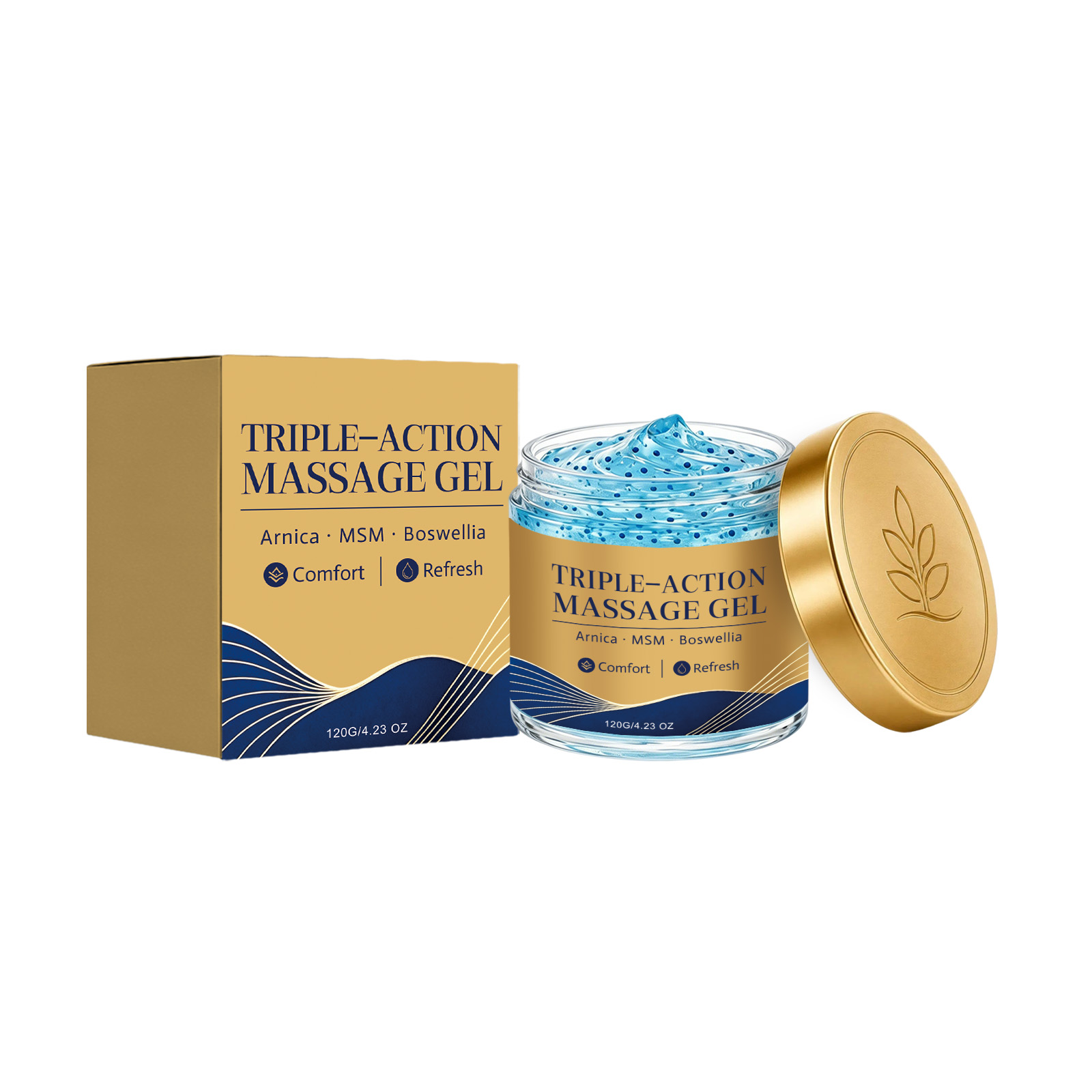 Triple Joint Care Massage Gel Deep Muscle Relief Body Topical Skin Health Treatment Cream