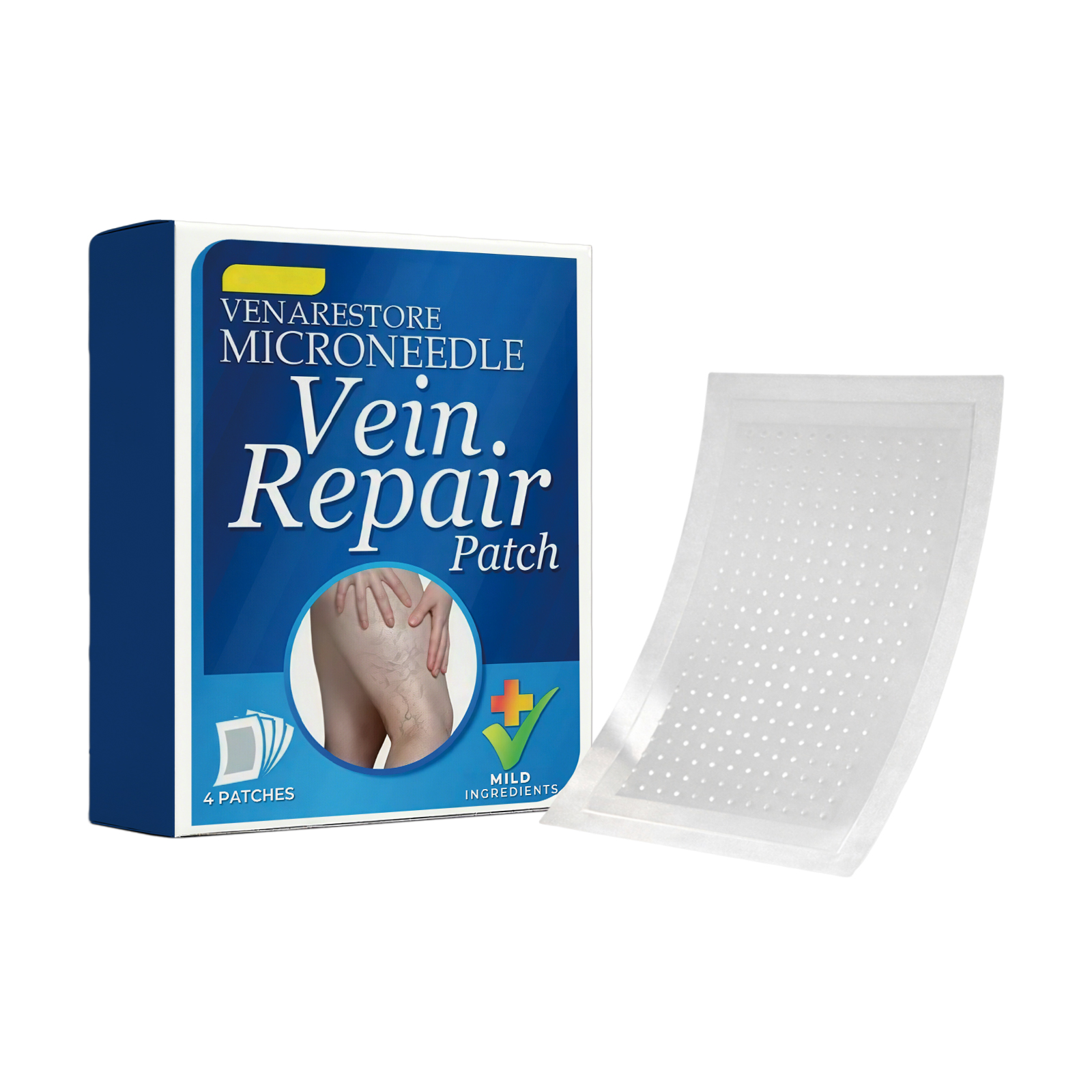 Leg Care Patch Plant Essence Infused Light Fit Easy Apply Daily Calf Dry Rough Skin Soften