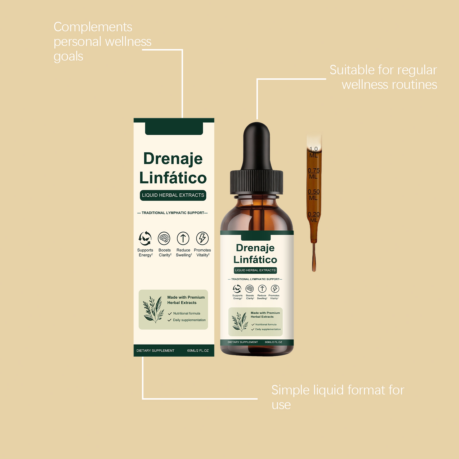 Body Circulation Support Drops Gentle Ingredients Care Body Absorption Circulation Light Auxiliary Supplement Drops Physical Care